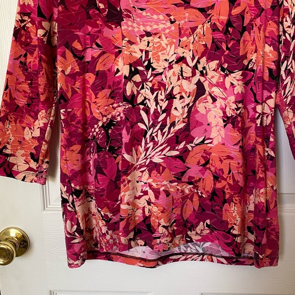 Croft & Barrow floral top - Picture 3 of 8